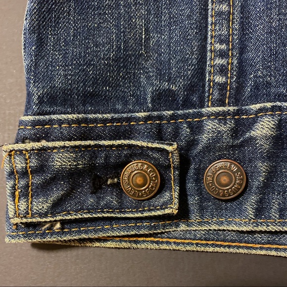 Vintage 70’s Levi’s 70505-0217 Denim Jacket Size36 - Picture 5 of 8